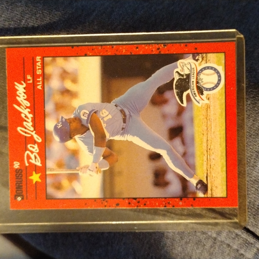 Bo Jackson error card